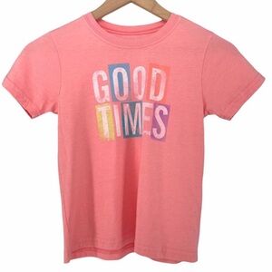 NWOT, Chaser/United Arrows, Girls, retro “good times” ss crewneck tee